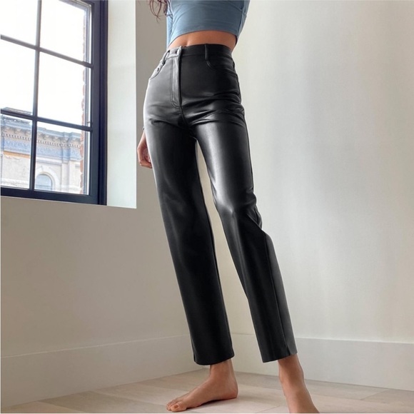 Aritzia Pants - Aritzia Melina Vegan Leather Pants 0
